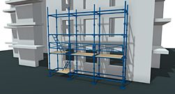 Штыревые строительные леса ЛШ-50 площадь 50 м² Штыревые строительные леса ЛШ-50 площадь 50 м²